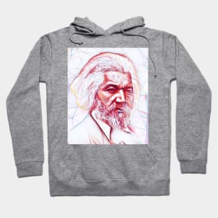 Frederick Douglass Portrait | Frederick Douglass line art Hoodie